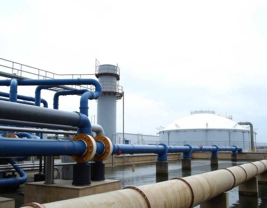 Municipal water treatment upgrade