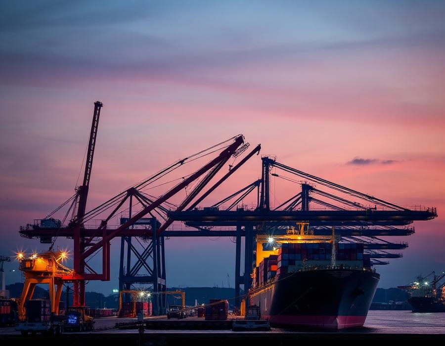Port terminal electrification
