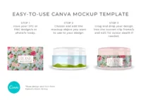 Transform Your Product Presentation: Stunning Lotion Jar Mockup with Winnerpreuer Canva Templates at Your Fingertips! - Image 5