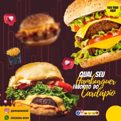 300+ Burger Instagram Templates That Make Your Brand Look Like a $10M Fast-Food Franchise (Even If You're Just Starting Out)” - Image 7