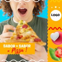 🍕 “Your Pizza Is Hot. Your Marketing Should Be Too.”- 180 + Irresistible Canva Instagram Templates for Pizzerias, Food Trucks & Delivery Brands - Image 13