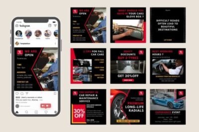 Car Dealership / Car Sales Instagram Canva Templates - Image 7