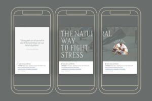 Elevate Your Instagram with the Feel the Yoga Canva Puzzle Template - Image 6