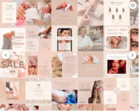 30+ Nail Salon Instagram Templates – Editable Canva Posts for Nail Techs, Salons & Beauty Studios - Image 2