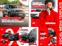 Car Dealership / Car Sales Instagram Canva Templates