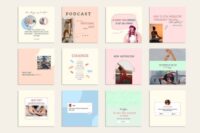 Elevate Your Wellness Brand with the Yoga Coach 100  Instagram Templates - Image 3
