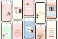 Elevate Your Wellness Brand with the Yoga Coach 100  Instagram Templates - Image 2