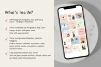 Elevate Your Wellness Brand with the Yoga Coach 100  Instagram Templates - Image 11