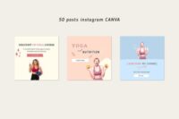 Elevate Your Wellness Brand with the Yoga Coach 100  Instagram Templates - Image 5