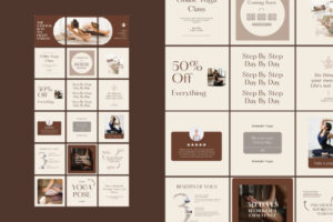 Instagram Puzzle Feed Template – Create 18 Stunning Posts in One Go! - Image 5