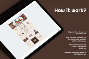 Instagram Puzzle Feed Template – Create 18 Stunning Posts in One Go! - Image 3