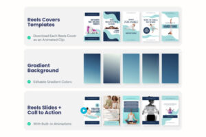 Yoga Instagram Reels Templates (30+ Canva Designs) - Image 2