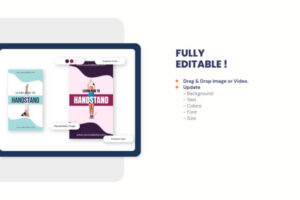 Yoga Instagram Reels Templates (30+ Canva Designs) - Image 7