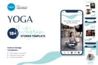 Yoga Instagram Stories Templates (18+ Editable Canva Designs)