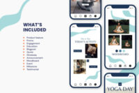 Yoga Instagram Stories Templates (18+ Editable Canva Designs) - Image 7