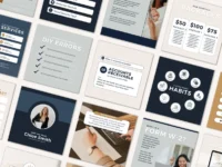 40+ Accountants / Accounting Instagram Canva Templates - Image 4