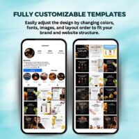 🍻 You’re Not Just Pouring Drinks—You’re Pouring an Experience-50+ High-Converting Canva Templates for Beverage Brands, Bars & Breweries That Want to Stand Out Online - Image 13