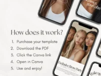 50+ Micropigmentation & PMU Instagram Templates – Editable Canva Bundle for Beauty Clinics & Artists - Image 3
