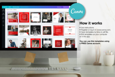 The Digital Marketing + Community Manager Canva Template Mega Bundle - Image 2