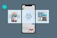 Calm & Connected: Yoga Puzzle Grid instagram & canva - Image 5